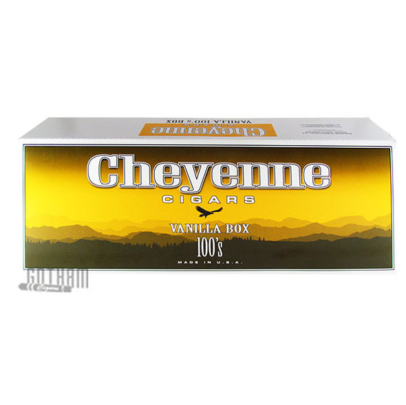 Cheyenne Filtered Cigars Vanilla 100's carton
