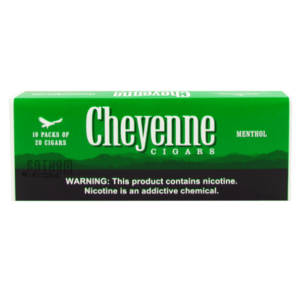 Cheyenne Filtered Cigars Menthol 100's carton