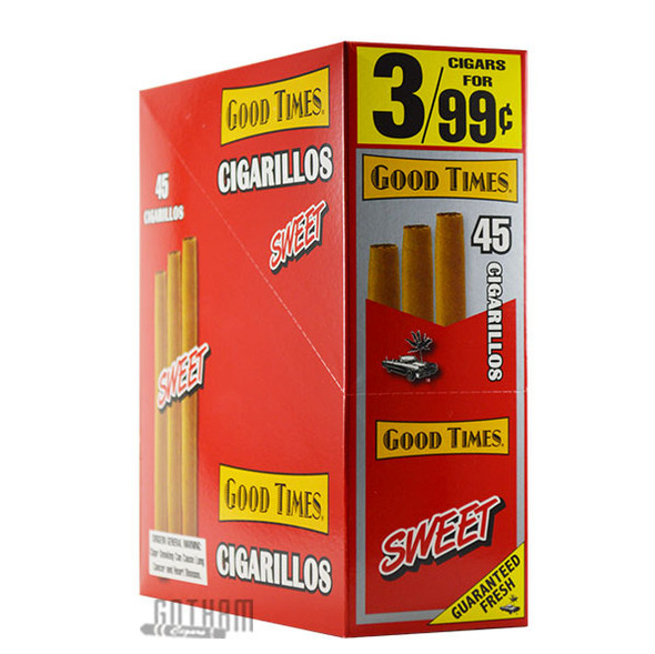 Good Times Cigarillos Sweet Pouch upright & foilpack