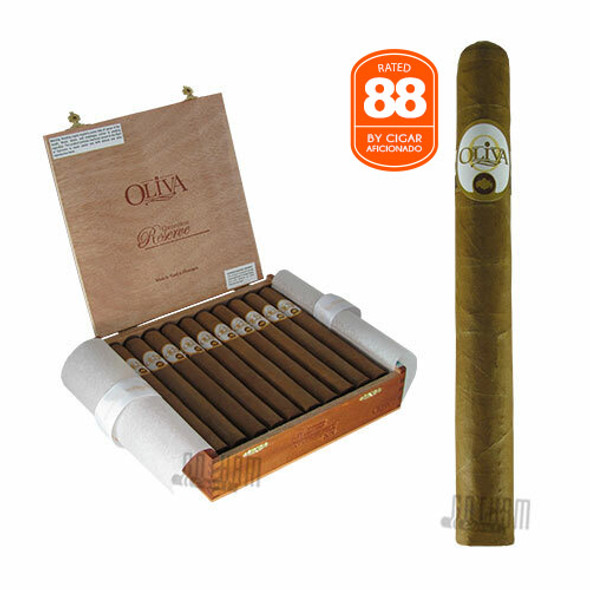 Oliva Connecticut Reserve Lonsdale open box and stick