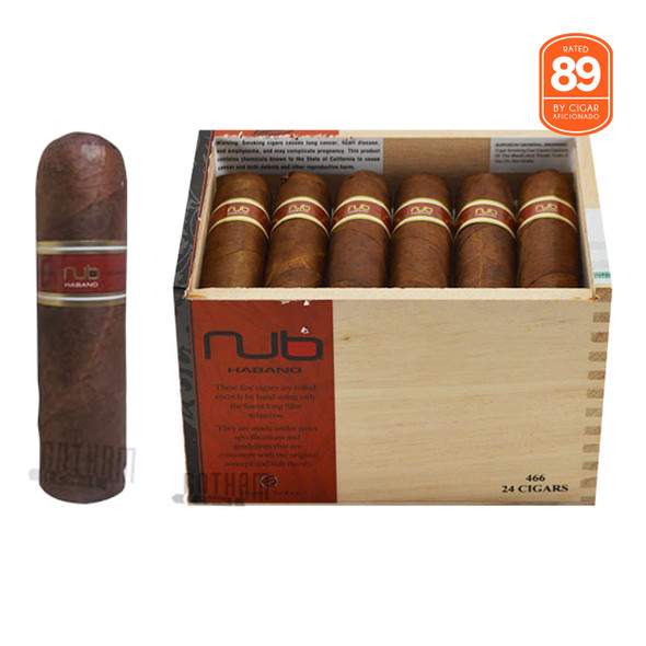 Nub Habano 466 Open box and Stick