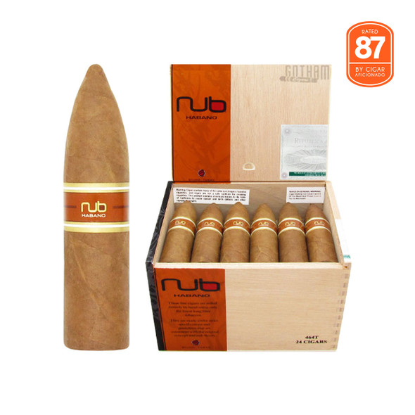 Nub Habano 464T (Torpedo) Open box and stick