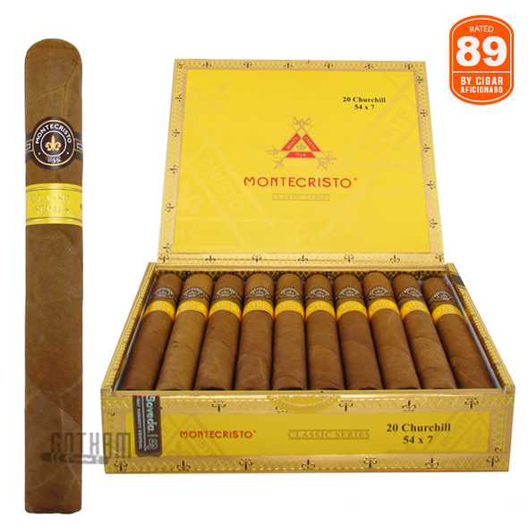 Montecristo Classic Collection Churchill Box and Stick