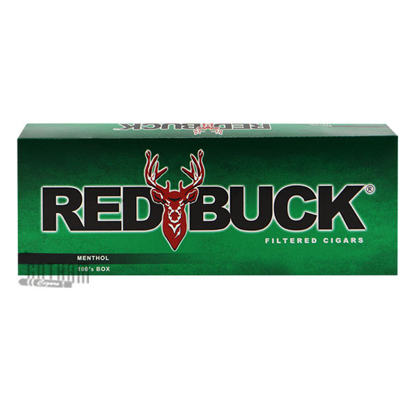 Red Buck Cigars Filtered Menthol carton