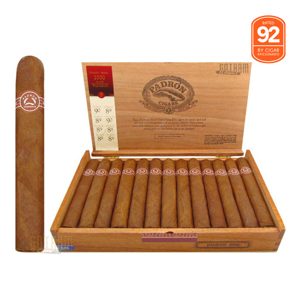 Padron 2000 Natural Open Box and Stick