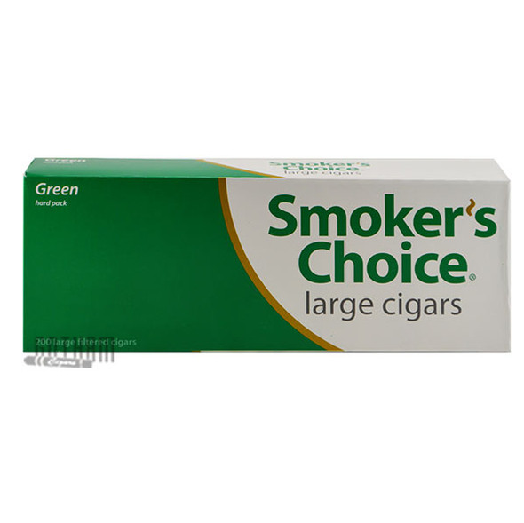 Smoker's Choice Filtered Large Cigars Green Pack