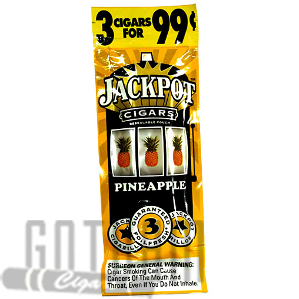 Jackpot Cigarillos Pineapple foilpack