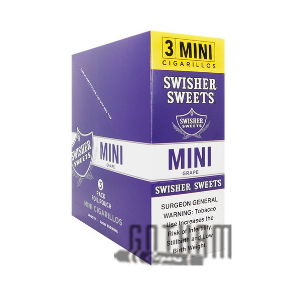 Swisher Sweets Mini Cigarillos Grape Box
