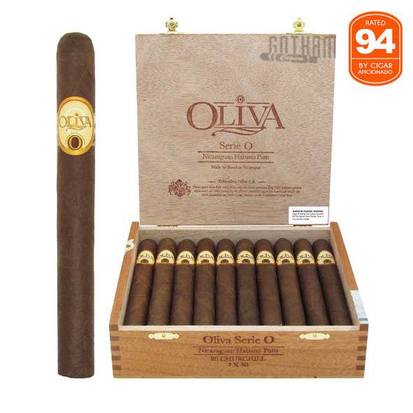 Oliva Serie O Churchill Open box and stick