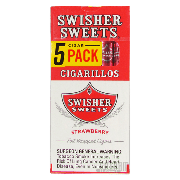 Swisher Sweets Cigarillos Strawberry Pack