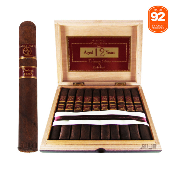 Rocky Patel Vintage 1990 Robusto Cigar Box