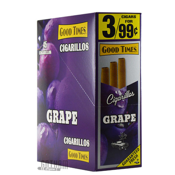 Good Times Cigarillos Grape Box