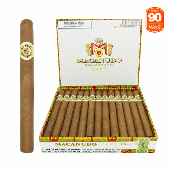 Macanudo Baron De Rothschild open box and stick