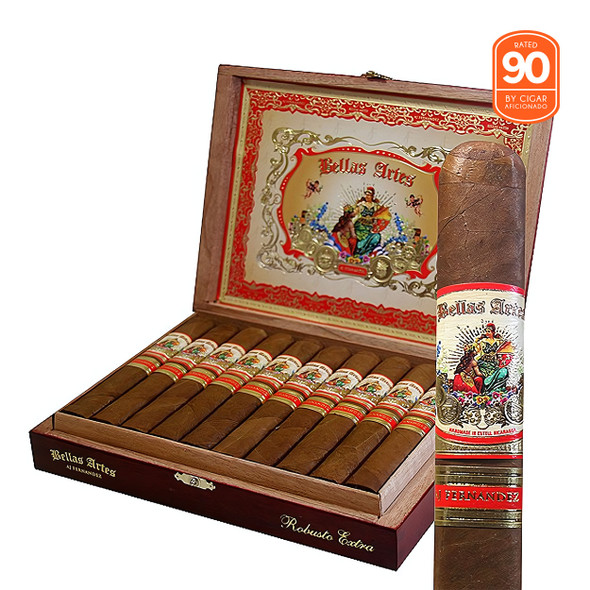 AJ Fernandez Bellas Artes Robusto box and stick