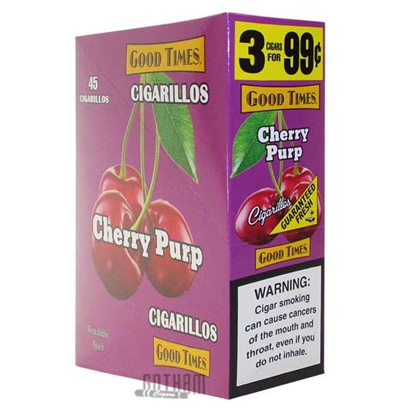 Good Times Cigarillos Cherry Purp