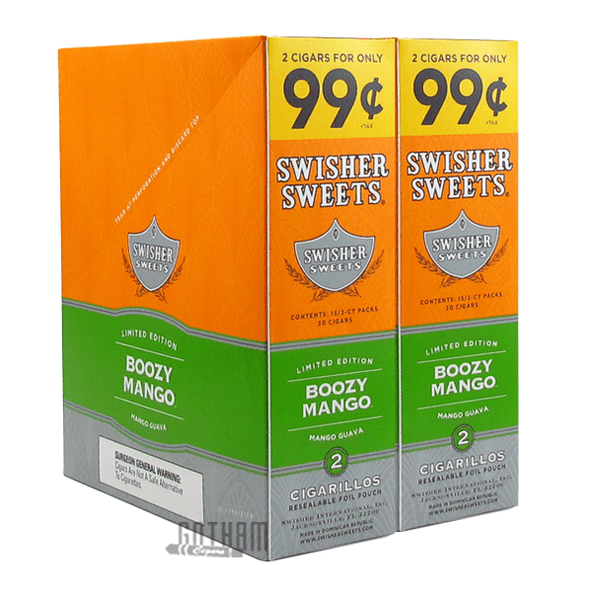 Swisher Sweets Cigarillos Boozy Mango Box