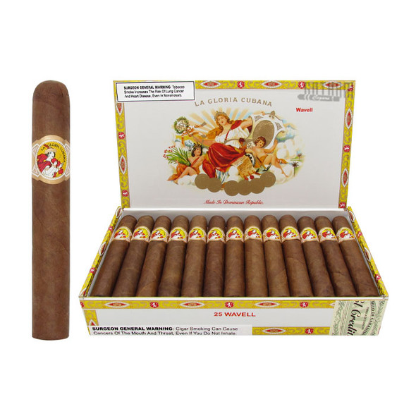 La Gloria Cubana Wavell Open Box and Stick