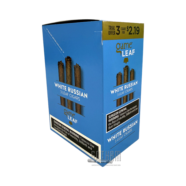 Garcia y Vega Game Leaf White Russian Box