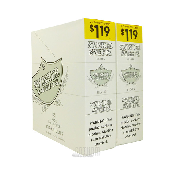 Swisher Sweets Cigarillos Silver box