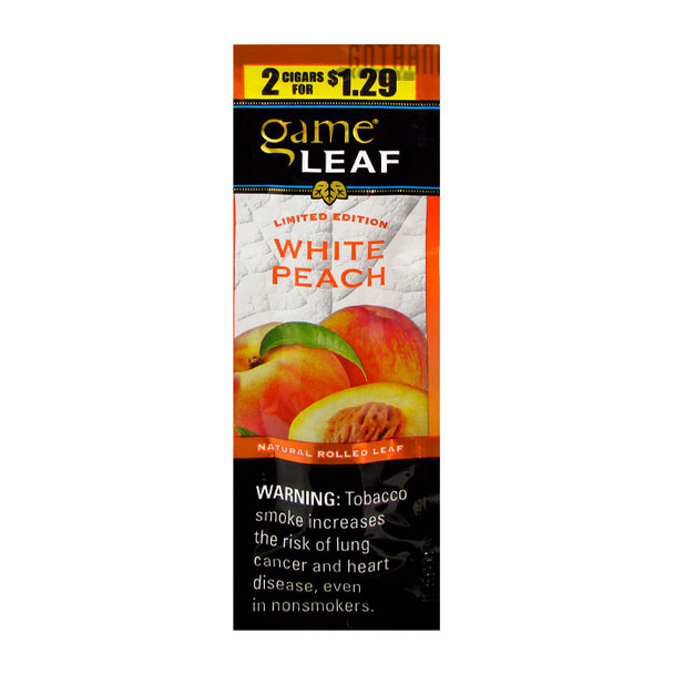 Garcia y Vega Game Leaf White Peach