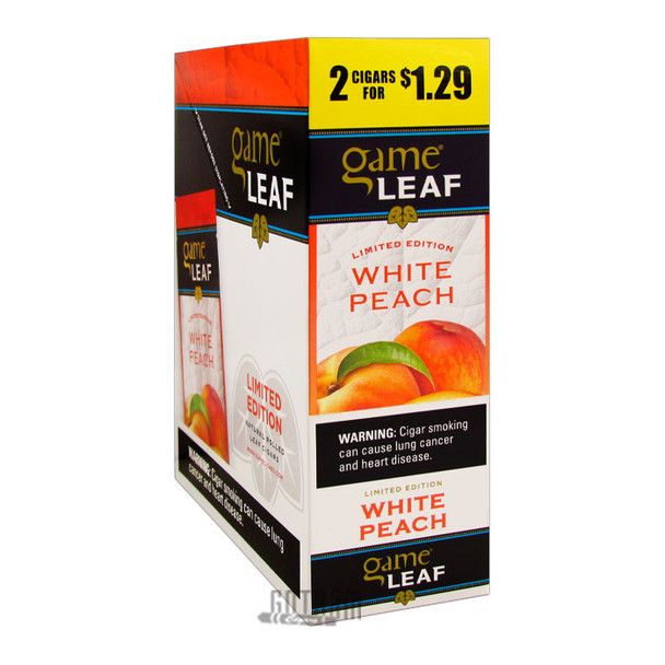 Garcia y Vega Game Leaf White Peach