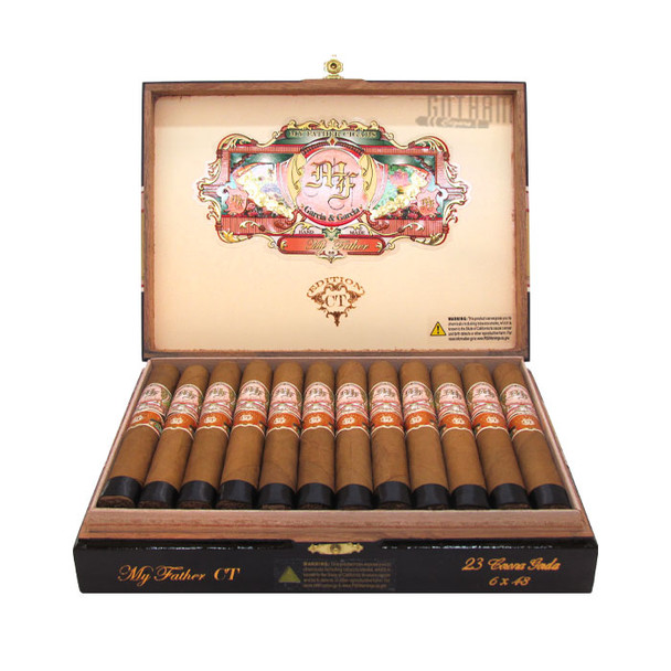 My Father Connecticut Corona Gorda open box