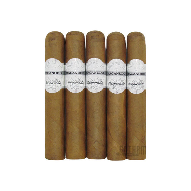 Macanudo Inspirado White Robusto five pack