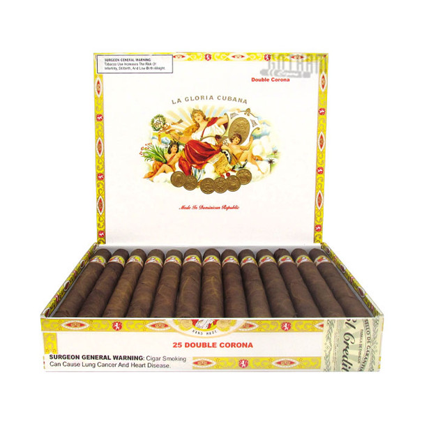 La Gloria Cubana Double Corona Natural open box