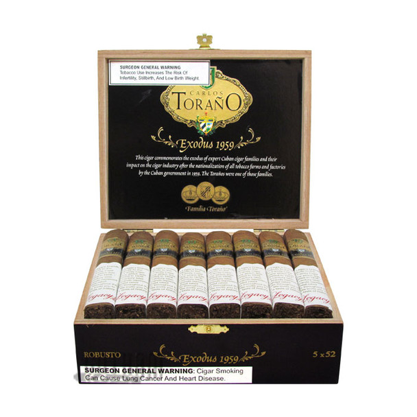 Tora√±o Exodus 1959 Robusto open box