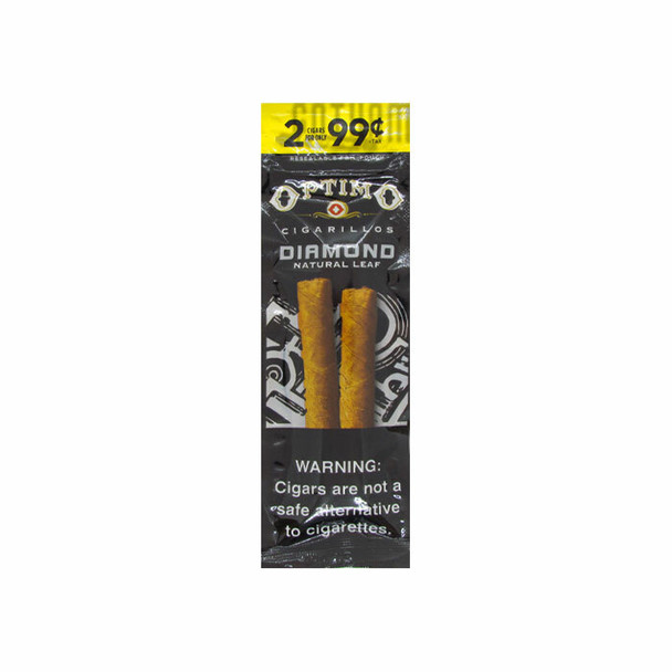 Optimo Cigarillos Diamond  Foil Pouch