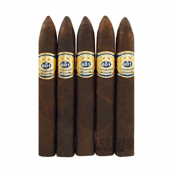 601 Blue Label Maduro Torpedo 5 Pack