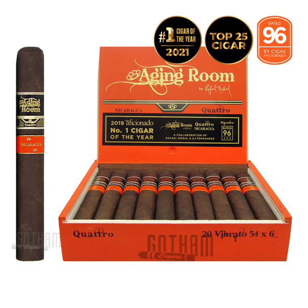 Aging Room Quattro Nicaragua Vibrato open box and stick