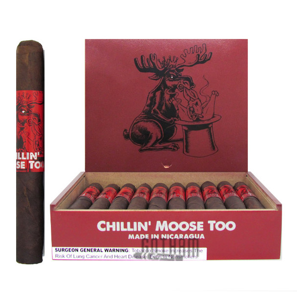 Chillin Moose Too Corona open box and stick