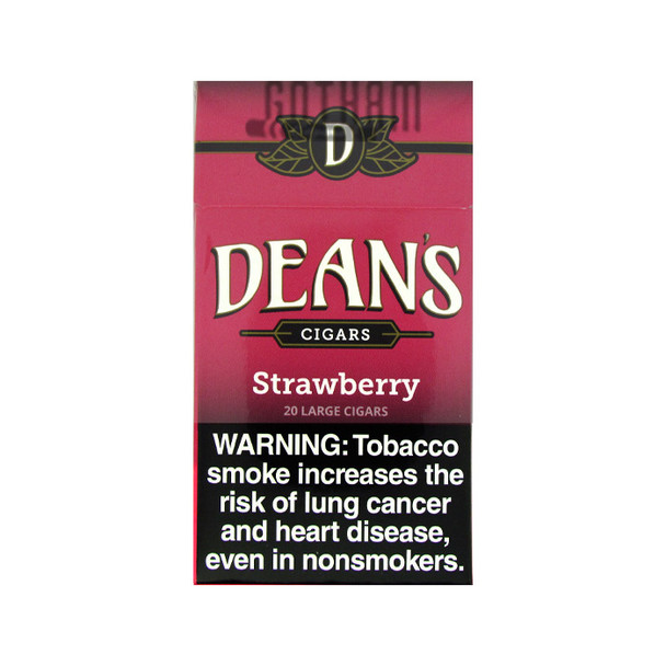 Dean's Large Cigars Strawberry 100