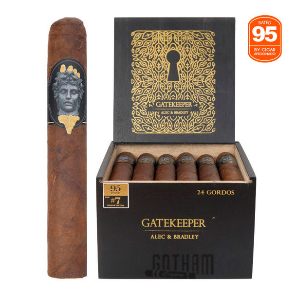 Alec Bradley Gatekeeper Gordo open box and stick