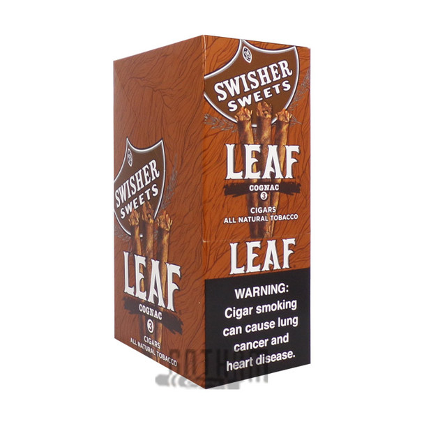 Swisher Leaf Cognac 10/3 Pouch 3 For $1.79