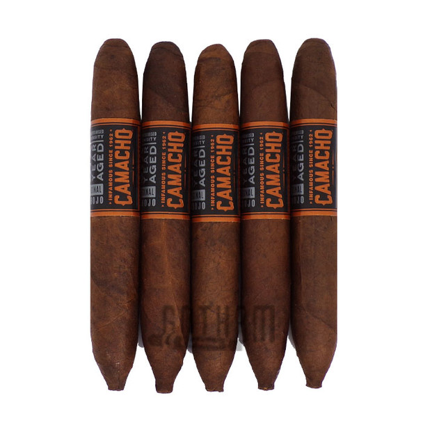 Camacho American Barrel-Aged Perfecto Gordo five pack