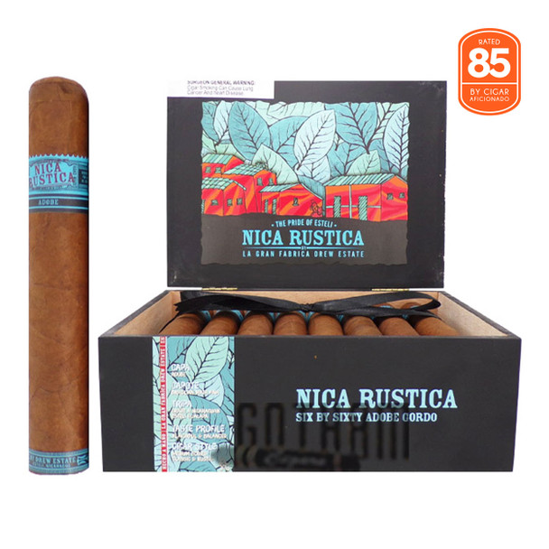 Nica Rustica Adobe Gordo open box and stick