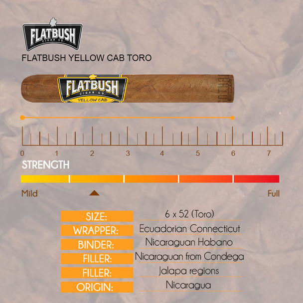 Flatbush Yellow Cab Toro info