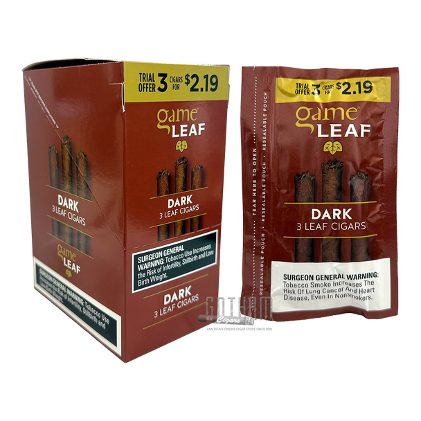 Garcia y Vega Game Leaf Dark - Box with Single Pouch