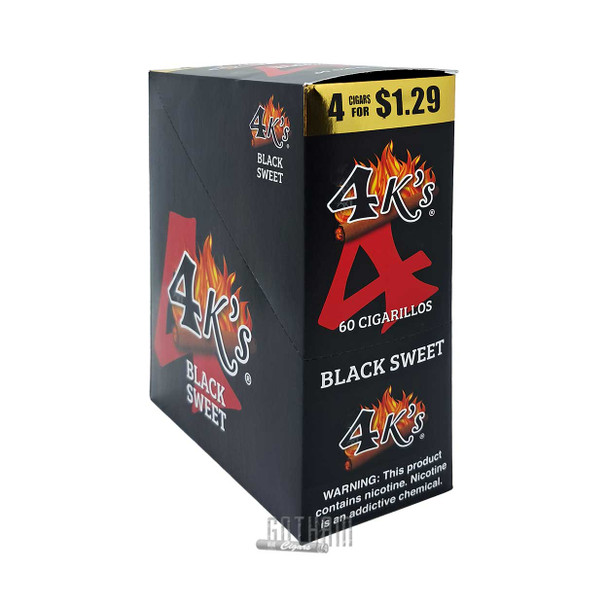Good Times 4Ks Cigarillos Black Sweet Box