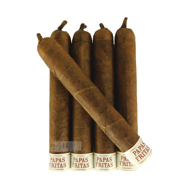 Liga Privada H99 Papas Fritas five cigars crossed