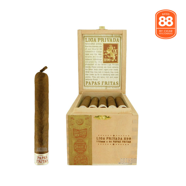 Liga Privada H99 Papas Fritas box and stick