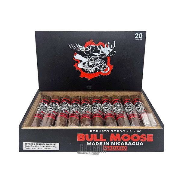 Chillin Moose Bull Moose Maduro Robusto Gordo Box