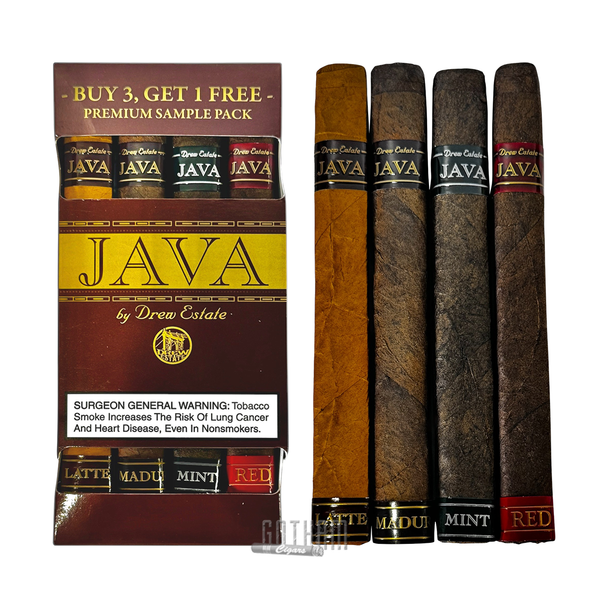 Rocky Patel Java Premium Sampler Pack- Pack and Sticks