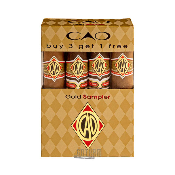 CAO Gold 4 Cigar Sampler