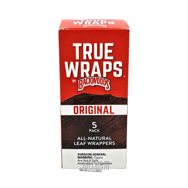 Backwoods True Wraps Original Box front