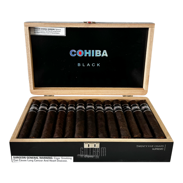 Cohiba Black Supremo Open box