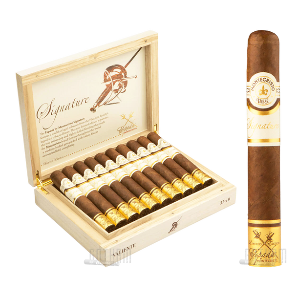 Montecristo Espada Signature Limited Edition Valiente Open Box and Stick