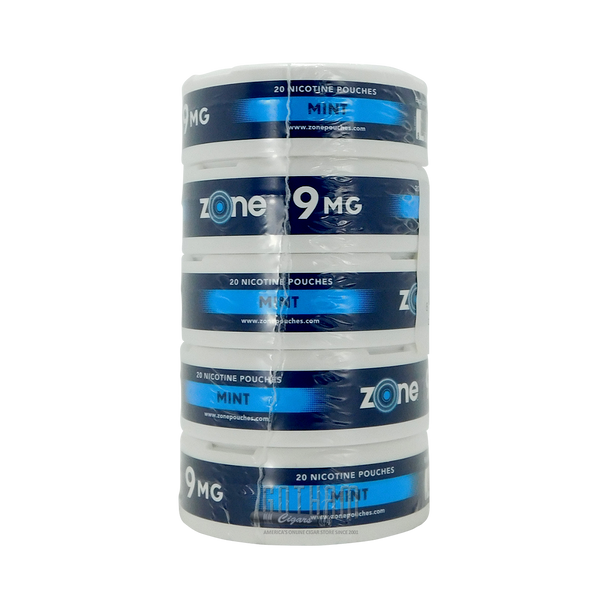 Zone Nicotine Pouches 9mg Mint